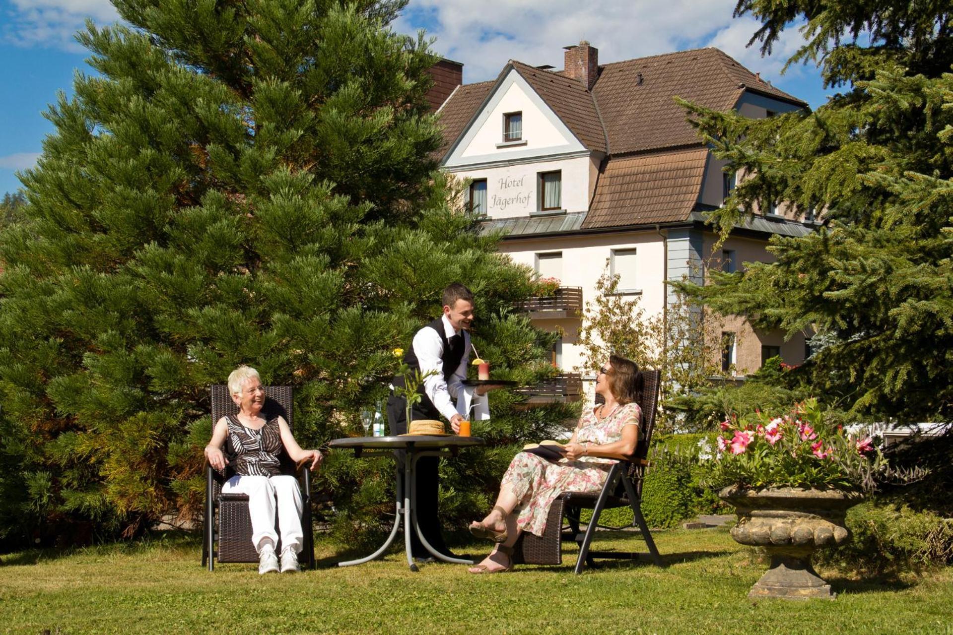 Hotel Jaegerhof Staatsbad Bruckenau Exterior photo